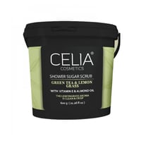 مقشر السكر الرغوي بالشاي الاخضر وعشبة الليمون من س...