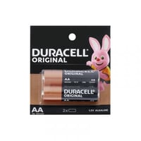 بطاريات قلوية دوراسيل AA ، عدد 2 ، LR6