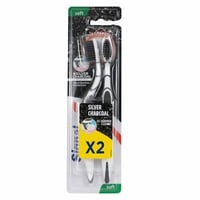 فرشاة أسنان تنظيف عميق ناعمة بالفحم الفضي من سيجنا...