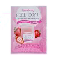 شرائح معطره للفم بنكهة الفراولة فيل كول - 24شريحة