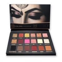 مجموعة ظلال العيون 18 لون من ميك اوفر 22 .M2201