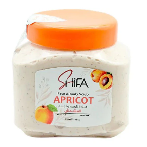 شفا كريم صنفرة الوجه بالمشمش 500 مل