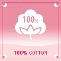 اقراص قطنيه نقية للتجميل من جونسون 80 قرص دائري