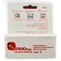 غراء الرموش DUO PRO أبيض/شفاف