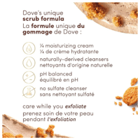 مقشر الجسم بالسكر البني و جوز الهند من دوف - 425 ج...