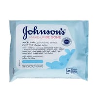 جونسون مناديل الميسيلر المرطبة – 25 منديل