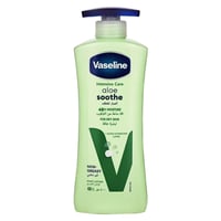 لوشن للجسم بخلاصة صبار الالوفيرا الملطف من فازلين...