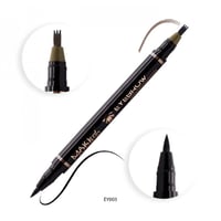 قلم مزدوج لتحديد الحاجب والعين من ميك اوفر22