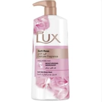لوكس غسول الجسم برائحة الورد الناعم 700 مل