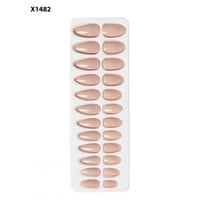 طقم أظافر لصق ذاتي لون X1482 من ناتوريد