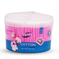 اعواد تنظيف الأذن الصحية من فينكس لون وردي -ازرق