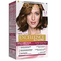 صبغة الشعر إكسلنس كريم بني ذهبي فاتح 5.3 من لوريال