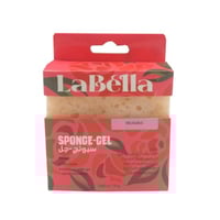 اسفنجة معبأة بجل الاستحمام بالورد من لابيلا 75جم