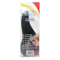 فرشاة فك التشابك الشعر اسود - ذهبي - فضي