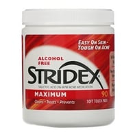 مسحات ستريدكس القطنية لحب الشباب 90 قطعه