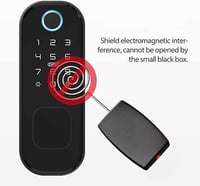 قفل باب خارجي وداخلي ذكي