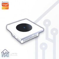 مفتاح تحكم مكيف وسخان ذكي أبيض