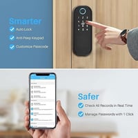 قفل باب خارجي وداخلي ذكي