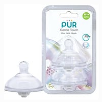 بيور حلمة بعنق اوسع (من عمر 3-6 شهور) 2 قطعة