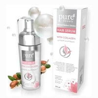 بيور بيوتي سيروم الشعر بالكولاجين وزيت الارغان لمع...