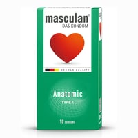 ماسكولان واقي ذكري اناتوميك 10حبة
