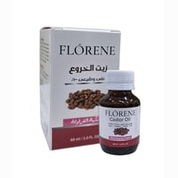 فلورين زيت خروع بنكهة الفراولة 60مل