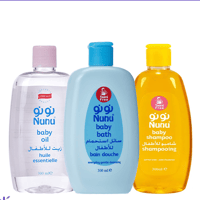 نونو مجموعة العناية بالطفل شامبو و زيت وسائل استحم...