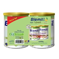 حليب بليميل بلس (3) اوبتيمم 2*400 جم عبوة مزدوجة