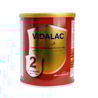 فيدالاك حليب اطفال رقم (2) من 6-12 شهر 400 جم