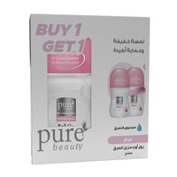 بيور بيوتي رول اون مفتح ومزيل عرق فريش 60 مل (1+1)...