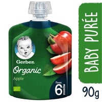 جربر اورجانك طعام مهروس عضوي للطفل بالتفاح - 90 جم