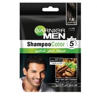 غارنييه شامبو و صبغة للرجال اسود طبيعي 1.0