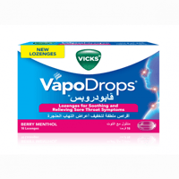 فيكس فابودروبس اقراص استحلاب - منثول بنكهة التوت -...