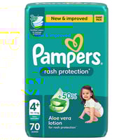 بامبرز حفاضات حماية من التسلخات مقاس +4 - 70 حفاضة