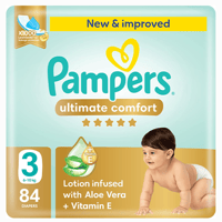 بامبرز حفاضات راحة متكاملة مقاس 3 - 84 حفاضة