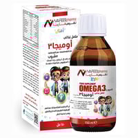 نفيس فارما أوميغا 3 شراب للأطفال 150 مل