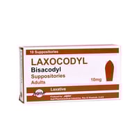 لاكسوكوديل بيساكوديل ملين 10 ملجم 10 تحاميل للبالغ...