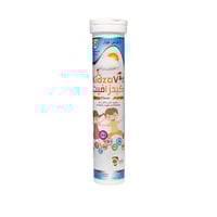 كيدزافيت فيتامينات للأطفال 20 قرص فوار بطعم البرتق...