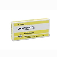 كلوروهستول كلورفينيرامين 4 ملجم - 20 قرص