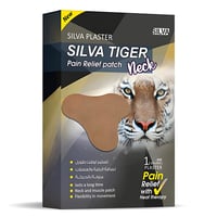 سيلفا تايجر لاصقة لتخفيف آلام الرقبة بالحرارة 1 حب...