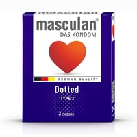 ماسكولان واقي ذكري محبب 3 حبة