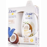 دوف سائل استحمام روتين تجديد البشرة بزيت جوز الهند...