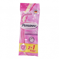 بيرسونا ماكينة نسائية شفرتين 2+1مجانا