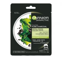 غارنييه قناع منديل أسود يرطب و يخفف مظهر المسام بخ...