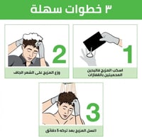 غارنييه شامبو و صبغة للرجال اسود طبيعي 1.0