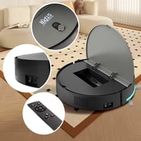 ويننج ستار , مكنسة روبوت , سعة 350 مل , 3 أوضاع تن...