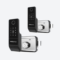 قفل باب خارجي ذكي من ويكسانا- قطعتين