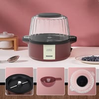 ويننج ستار صانعة الفشار , سعة 2 لتر , 700 واط , اح...