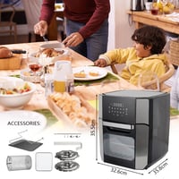 ويننج ستار , قلاية هوائية , سعة 12 لتر , ديجيتال ,...