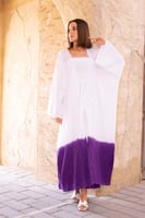 فستان قطني مكون من قطعتين